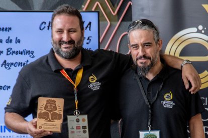 Entrega de premios de uno de los concursos de la Asociación de Cerveceros Caseros de España.