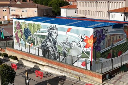 Imagen del nuevo mural de Roa