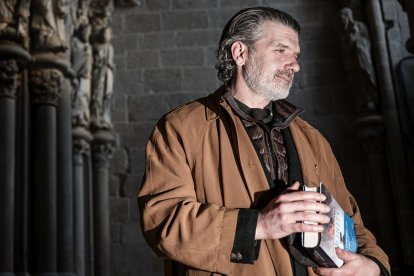 Francisco Narla presenta en Burgos su nueva novela, 'Ultreia'.