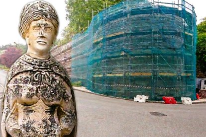 Doña Lambra, la leyenda de los Siete Infantes de Lara que pervive en la muralla de Burgos.