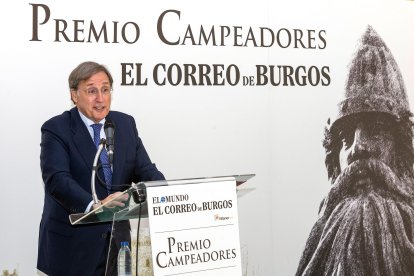 El presidente de Calidad Pascual durante su intervención.