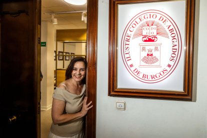Mónica Pérez Villegas, decana del Colegio de la Abogacía de Burgos.