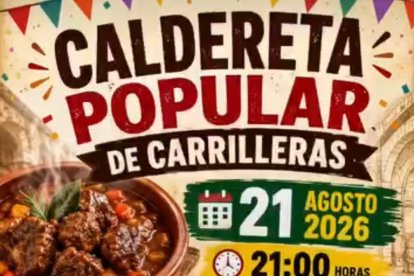 Imagen del cartel anunciador