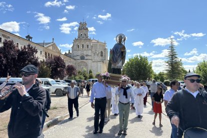 Imagen de la procesión del santo