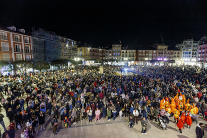 Pregón y espectáculo en el Carnaval de Burgos 2023. SANTI OTERO