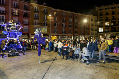 Pregón y espectáculo en el Carnaval de Burgos 2023. SANTI OTERO