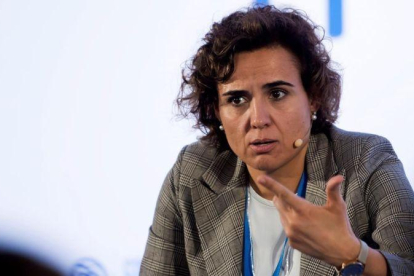 La exministra de Sanidad Dolors Montserrat.-EFE / RAÚL CARO
