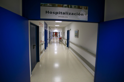 Interior del Hospital San Juan de Dios en Burgos. TOMÁS ALONSO