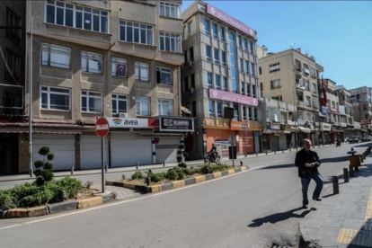 Localidad turca de Kilis, cerca de la frontera con Siria.-AFP PHOTO / ILYAS AKENGIN