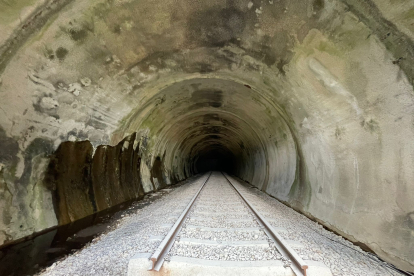 Imagen del interior del túnel