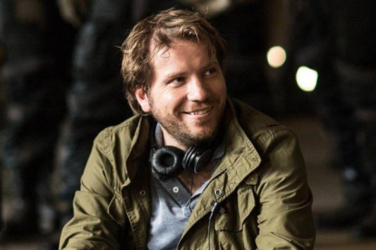 Gareth Edwards, en el rodaje de 'Rogue One'.-JONATHAN OLLEY