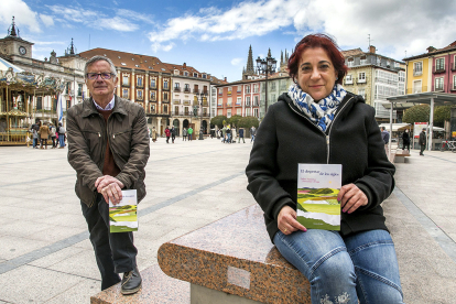 Esther Pardiñas y Fernando Ortega Barriuso, autores de ‘El despertar de los siglos’. TOMÁS ALONSO