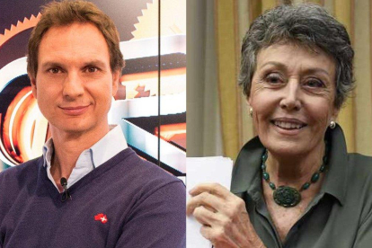 Javier Cárdenas y Rosa María Mateo-