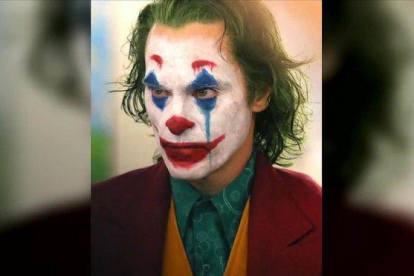 Joaquin Phoenix, como ’Joker’.-