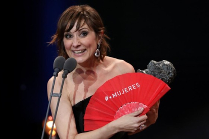 Nathalie Poza, Goya a la mejor actriz por 'No sé decir adiós'