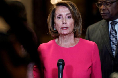 Nancy Pelosi, nueva presidenta de la Cámara de Representantes de EEUU.-JOSHUA ROBERTS (REUTERS)