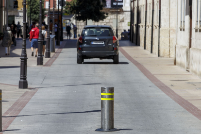 La ZBE de Burgos contará con nuevos sistemas de acceso a las zonas de tráfico restringido. SANTI OTERO