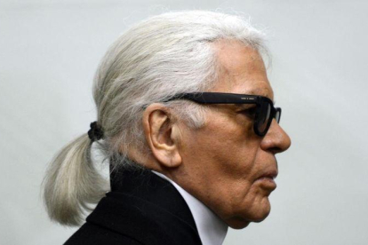 Karl Lagerfeld.-AFP / CAROLINE SEIDEL