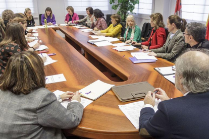 Reunión de la Comisión Territorial contra la Violencia de Género.-SANTI OTERO