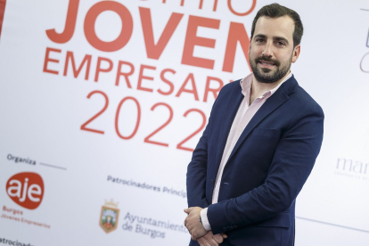 Rodrigo Quevedo, ganador del Premio Joven Empresario 2022. SANTI OTERO