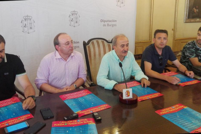 Carlos Bueno, Luis Marcos, Ramiro Ibáñez, Manuel Rodríguez y Daniel Guantes.-D.S.M.