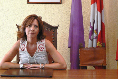La alcaldesa de Salas de los Infantes, Marta Arroyo, en una imagen de archivo.-ECB