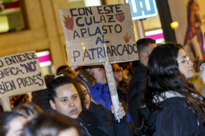 Manifestación del 8M en Burgos. SANTI OTERO