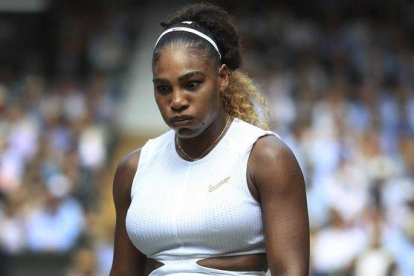 Serena Williams, en su partido de semifinales.-AP / ADAM DAVY