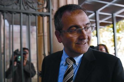 Josep Tous, entando a declarar en los juzgados.-RICARD CUGAT