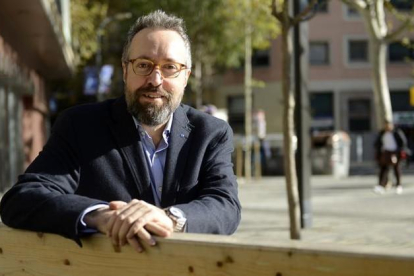 Juan Carlos Girauta, candidato de Ciudadanos por Barcelona en las elecciones del 20-D.-MÒNICA TUDELA