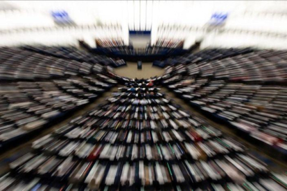 Sesión en el Parlamento Europeo.-PATRICK SEEGER (EFE)