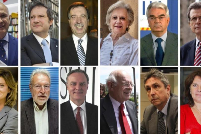 Algunas de las personas firmantes en el documento-EL PERIÓDICO