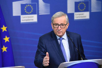 El presidente de la Comisión Europea, Jean-Claude Juncker.-EMMANUEL DUNAND