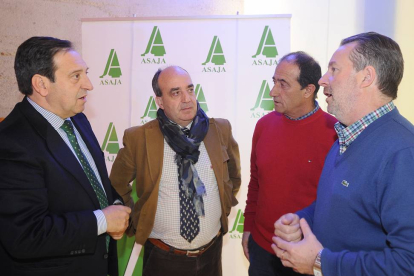 Los responsables de Asaja celebraron ayer la asamblea anual de la delegación de Burgos-I. L. M.