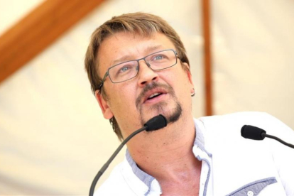 El portavoz de En Comú Podem en el Congreso, Xavier Domènech.-ROBERT RAMOS
