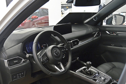 Interior del vehículo.