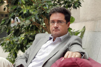 El portavoz del Grupo Parlamentario Socialista en el Senado, Óscar López.-ICAL