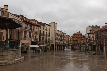 Imagen de la plaza Mayor de Aranda de Duero