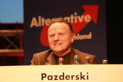 Georg Pazderski, candidato del ultraderechista AfD en Berlín.-METROPOLICO.ORG