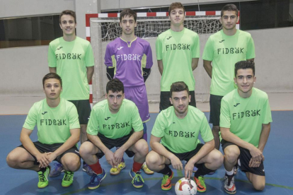 Plantilla del equipoFidbak Publicidades que milita en el Grupo B del torneo masculino-Santi Otero