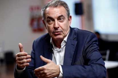 Zapatero: Nos va a llevar años recuperar la convivencia en Cataluña.-SEBASTIAO MOREIRA / EFE