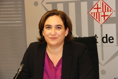 a alcaldesa de Barcelona, Ada Colau.-ACN