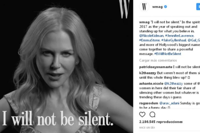 Nicole Kidman, en la campaña de W.-PERIODICO (INSTAGRAM)