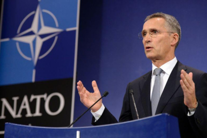 El secretario general de la OTAN, Jens Stoltenberg.-THIERRY CHARLIER / AFP