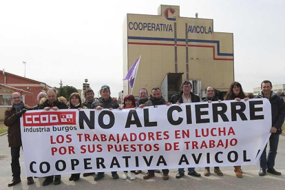 La plantilla mostró su disconformidad ante los 30 despidos que la empresa proponía en un principio-Raúl G. Ochoa