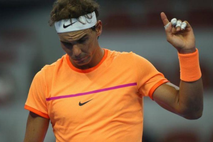 Rafa Nadal está octavo en el ránking ATP, su peor posición desde 2004.-