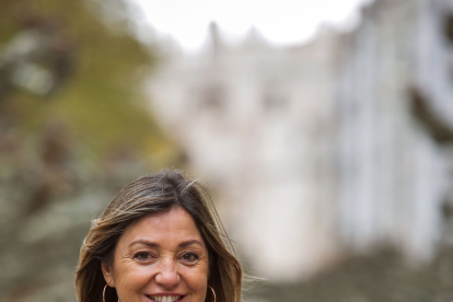Carolina Blasco, portavoz del PP en el Ayuntamiento de Burgos. TOMÁS ALONSO