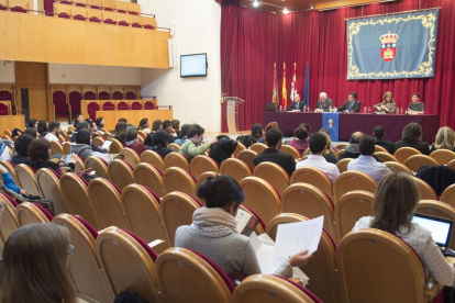 Un momento del IV Congreso de Justicia Restaurativa, que se celebró en la Universidad de Burgos.-ICAL