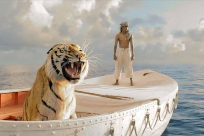 Una imagen de 'La vida de Pi'.-Foto: ARCHIVO