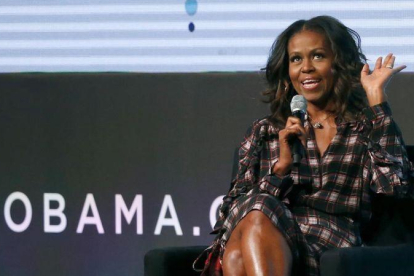 Michelle Obama, en una conferencia el pasado 1 de noviembre.-AP / CHARLES REX